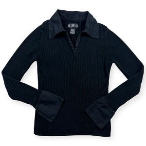 Y2K Mixit Collared Top